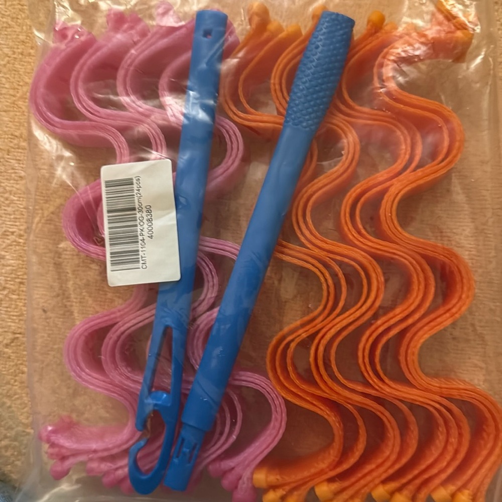 PULL THRU WAVE CURLERS  NEW Never Used. 24 total count